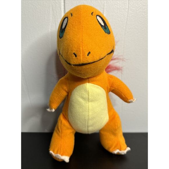 Pokemon Diamond And Pearl Charmander Plush Nintendo Game Freak 2008 Preloved - Picture 2 of 9
